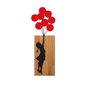 Wallity Banksy - 17 Escultura de pared de madera y metal